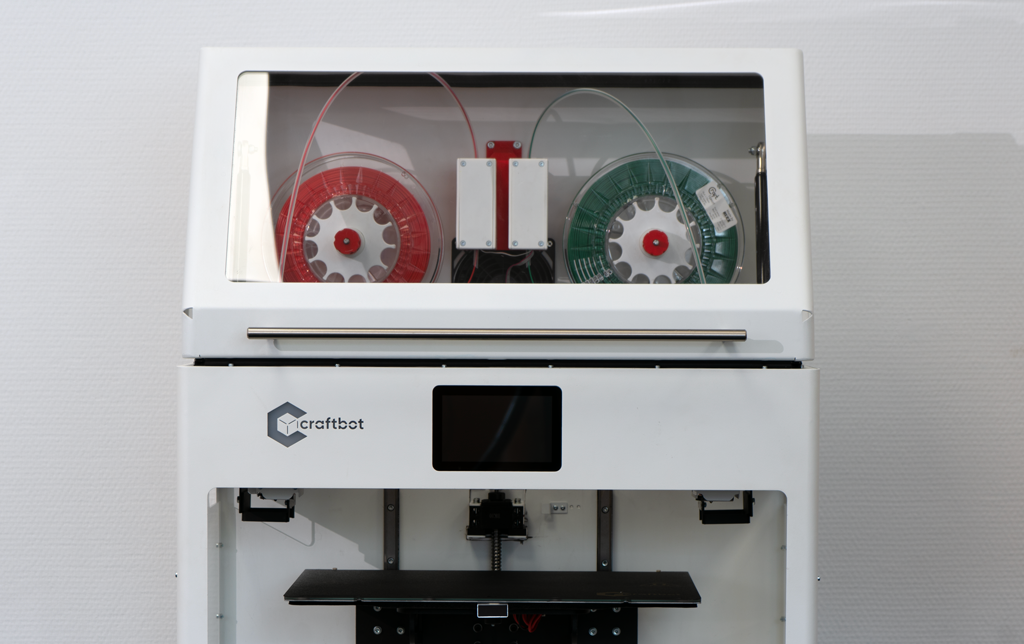 3D printing, 3D printer, Craftbot, Craftbot Flow, Plug & Play, Advanced functions, FDM printers, High quality, Compact workhorse