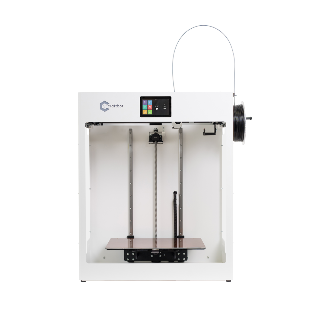 3D printing, 3D printer, Craftbot Flow Wide XL, Large scale, Additive manufacturing, Printer bed, Compact workhorse, FDM printer, High-technology features, 2 different materials, Parallel printing