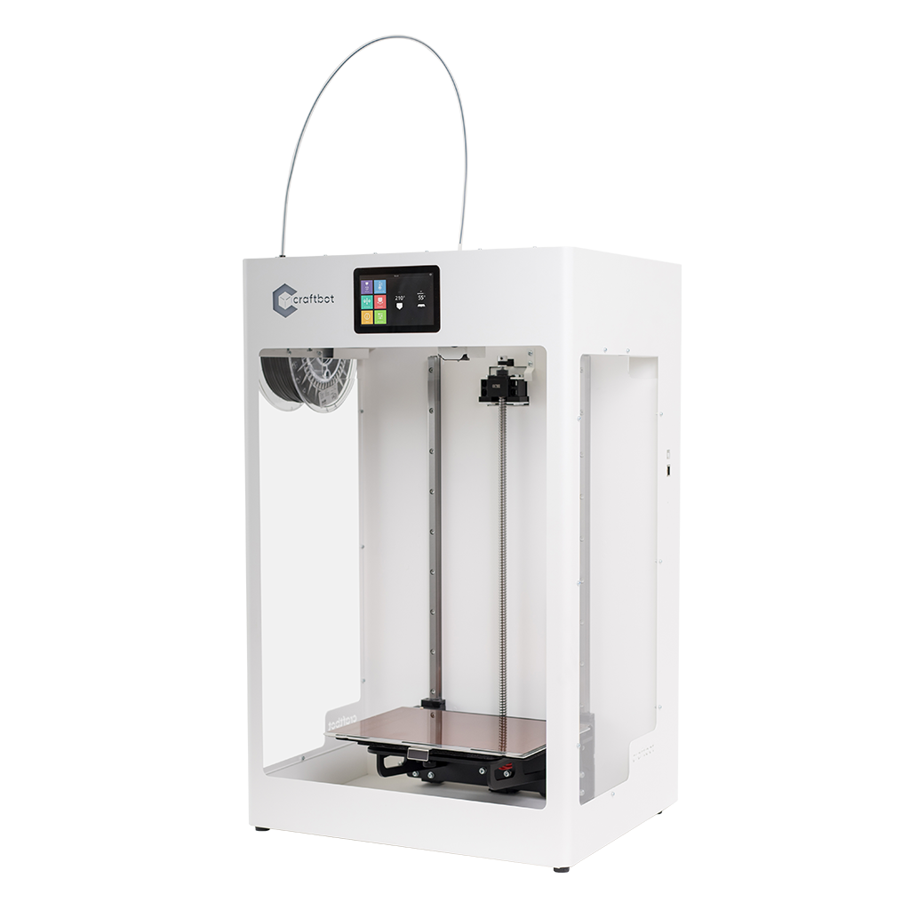 3D printing, 3D printer, Craftbot Flow XL, Large scale, Additive manufacturing, Compact workhorse, FDM printer, High-technology features, Extruder, Led