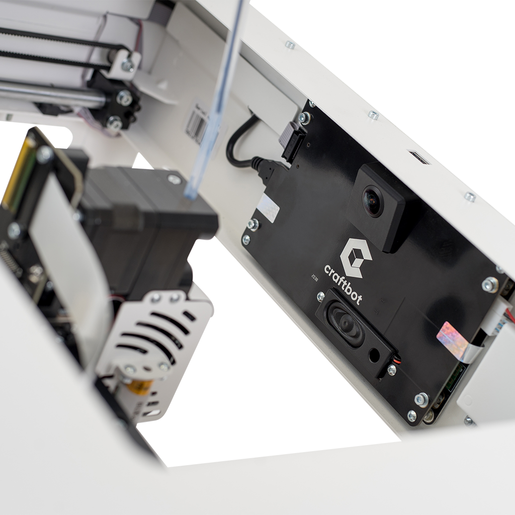 3D printing, 3D printer, Craftbot, Craftbot Flow, Plug & Play, Advanced functions, FDM printers, High quality, Extruder, Led, Filament