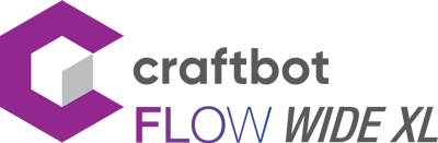 Craftbot Flow Wide XL Logo