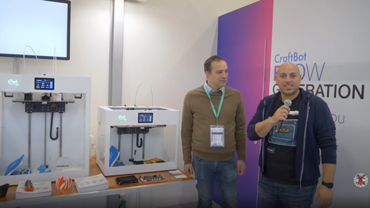 Breaks'n'Makes - First Look At The Craftbot Flow Generation - #Formnext2019