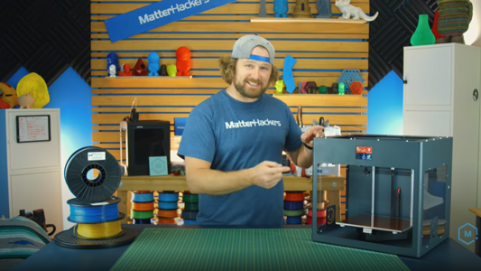 MatterHackers - Craftbot PLUS // 3D Printer Highlights